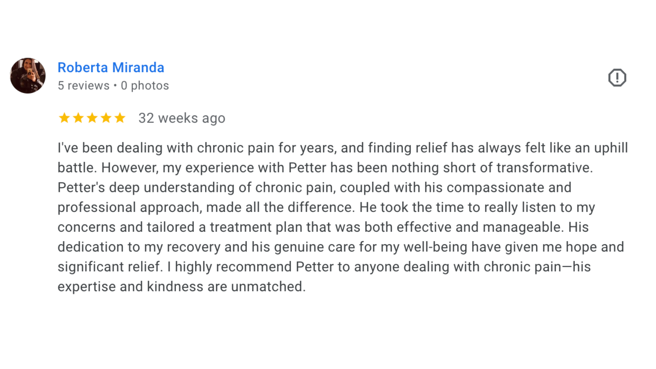 Lower Back Pain | 10 Years